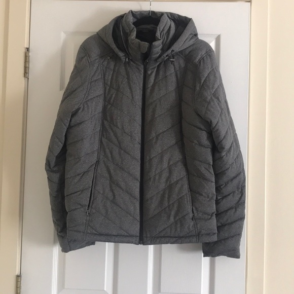 tek gear Jackets & Blazers - Tek Gear Quilted Puffer Coat With Hood XXL